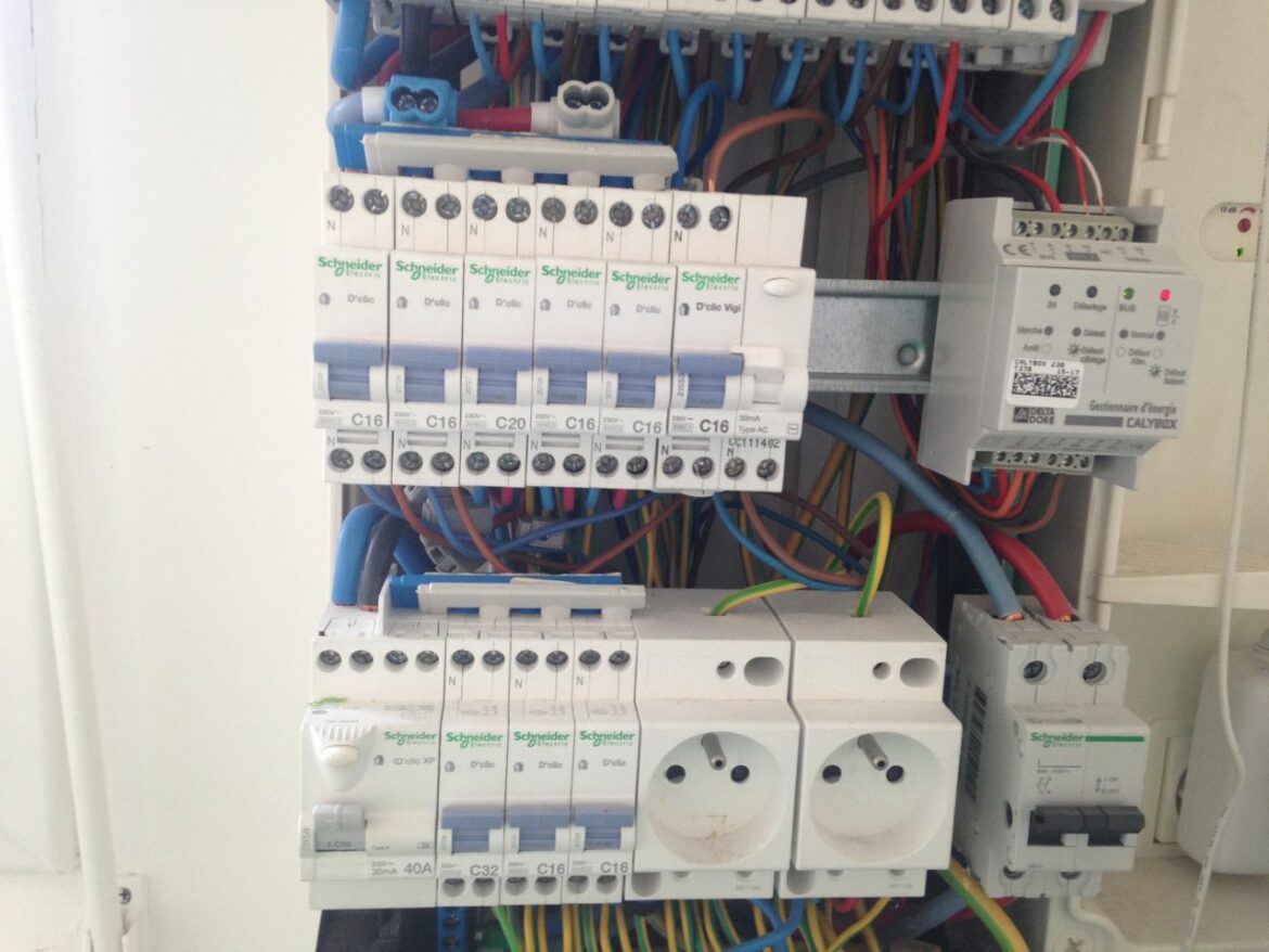 Comment tirer une ligne du tableau electrique ?