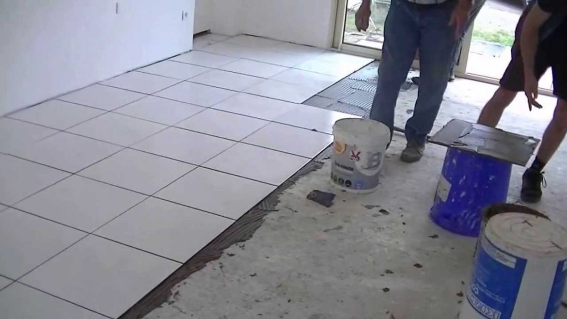 Où commencer la pose du carrelage ?