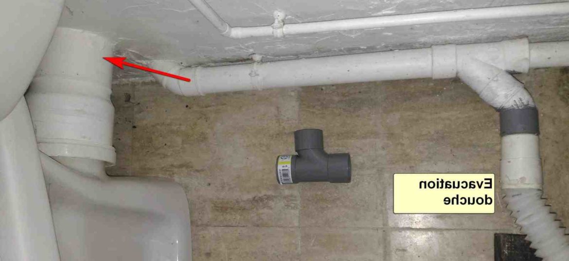 Où placer Evacuation WC ?