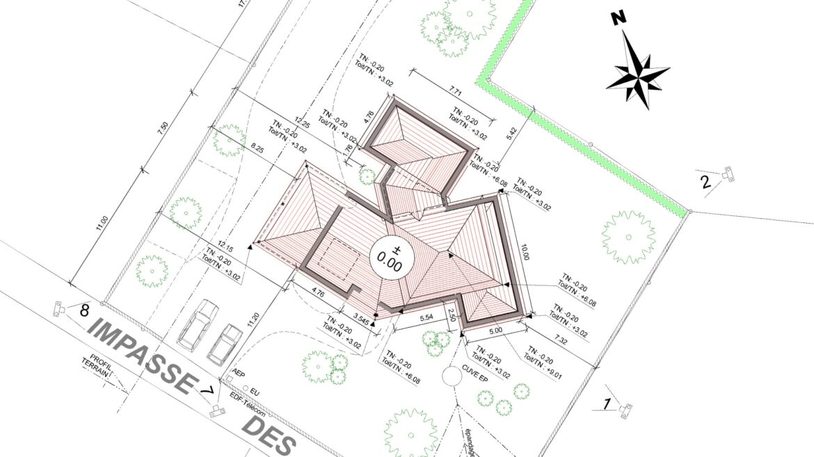 Pourquoi 40 cm Au-dessus du faîtage ?
