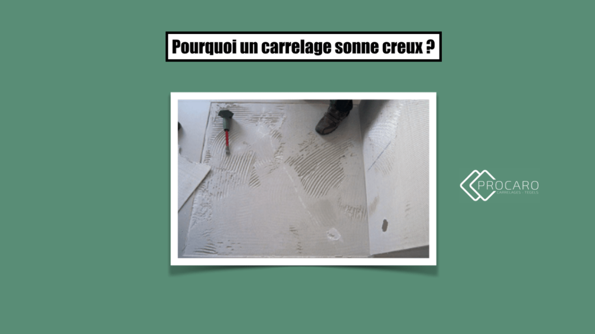 Why do the tiles sound hollow?