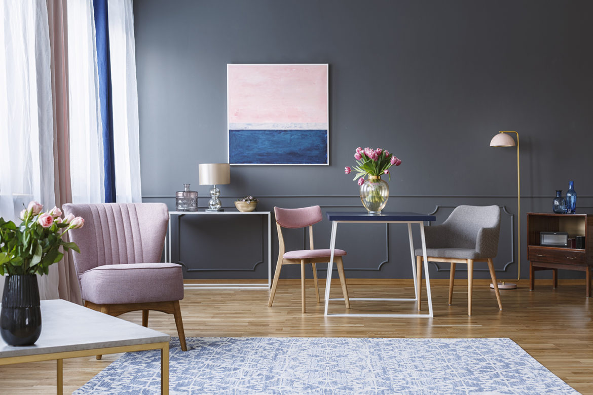 Quel couleur de rideau sur un mur gris ?