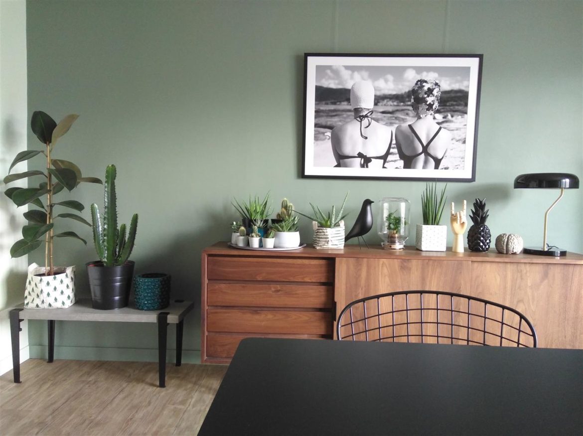 Quel gris avec le vert amande ?