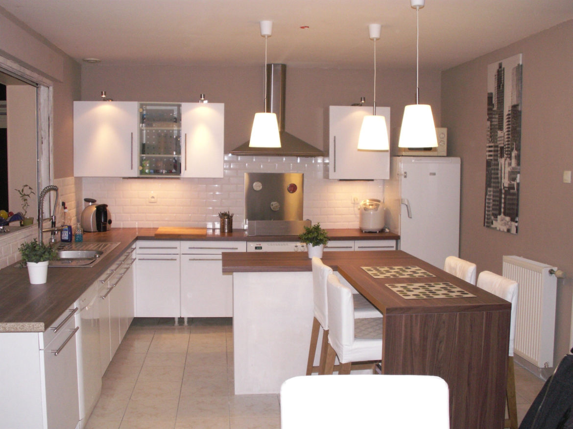 Quel mur peindre cuisine ouverte ?