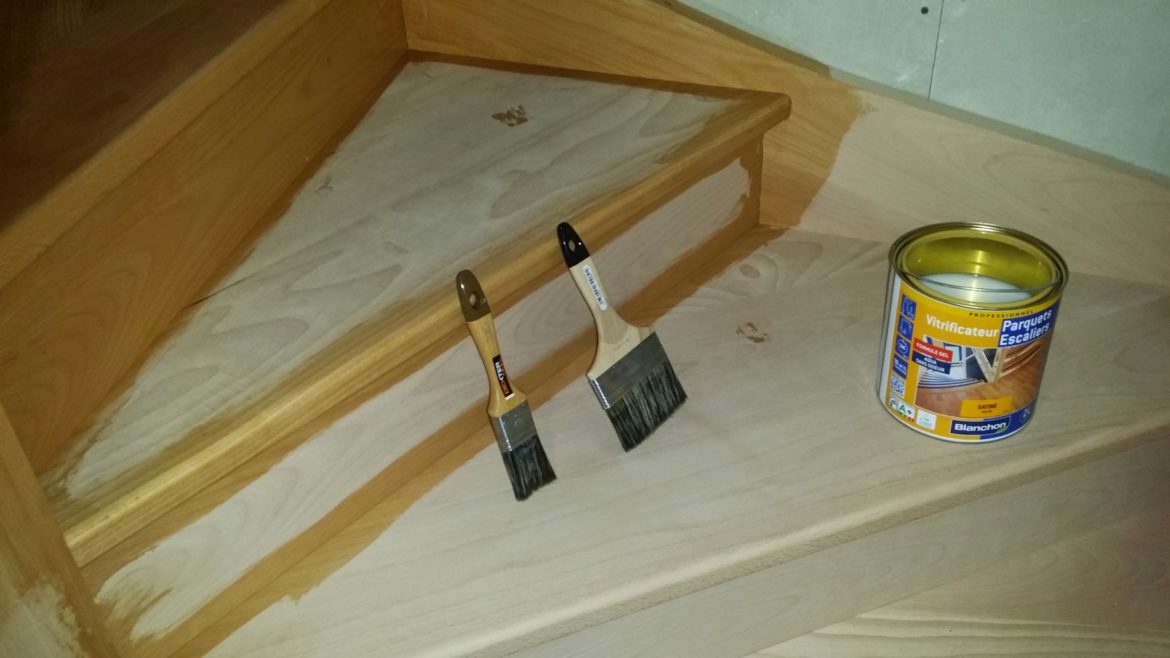 Quel produit mettre sur un escalier en bois ?