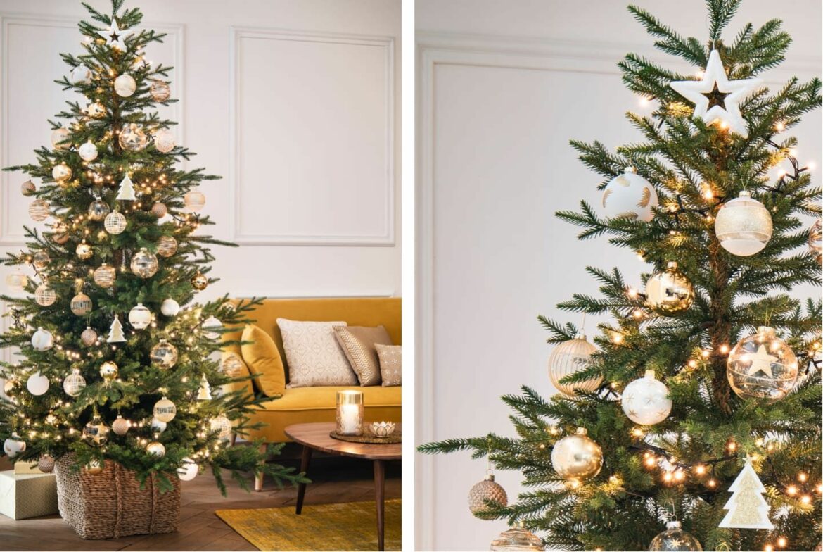 Quelle couleur de boule pour sapin blanc ?