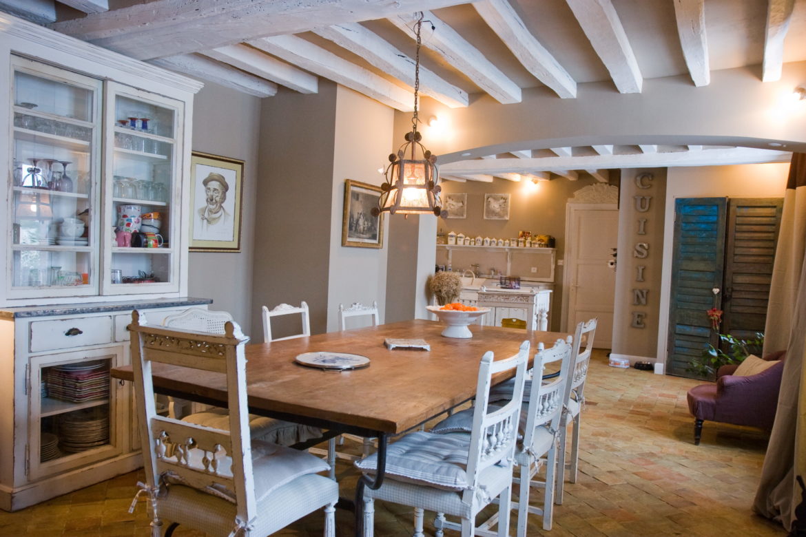 Quelle couleur entre les poutres ?