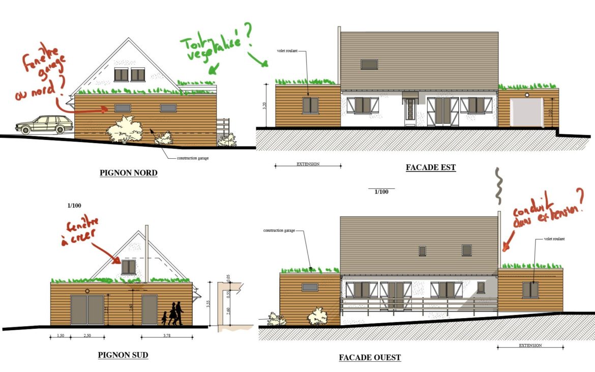 Quelle hauteur pour un toit plat ?