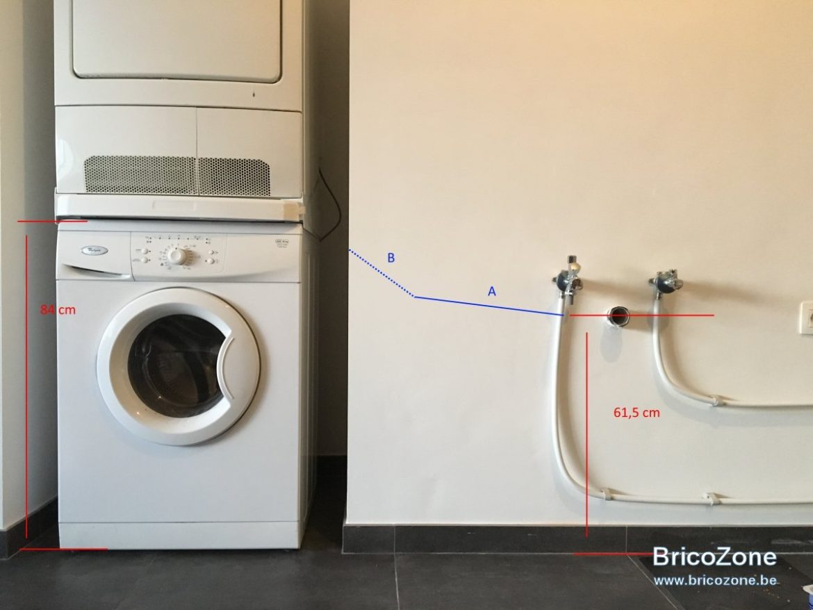 Quelle hauteur prise machine à laver ?