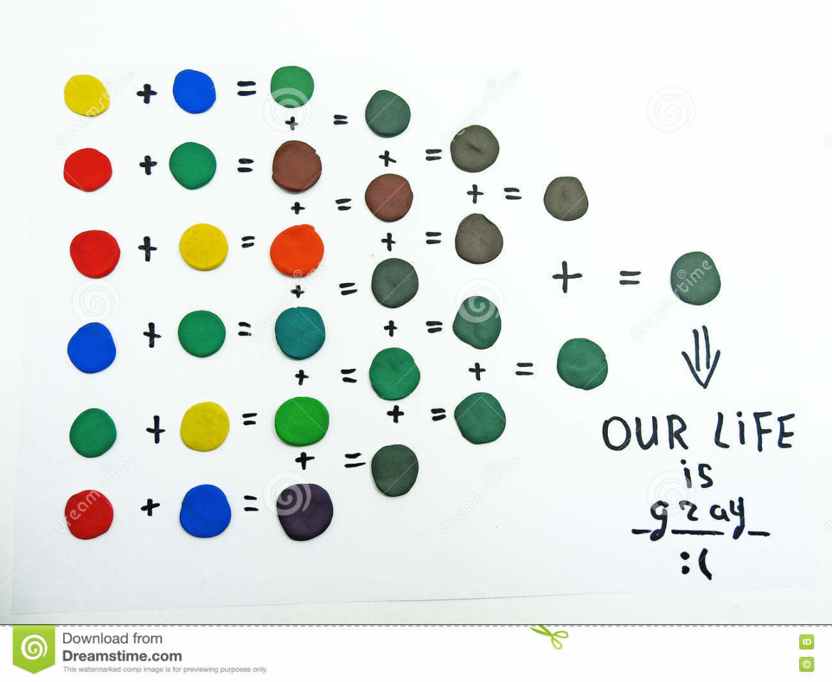 Quelle mélange de couleur pour faire du blanc cassé ?