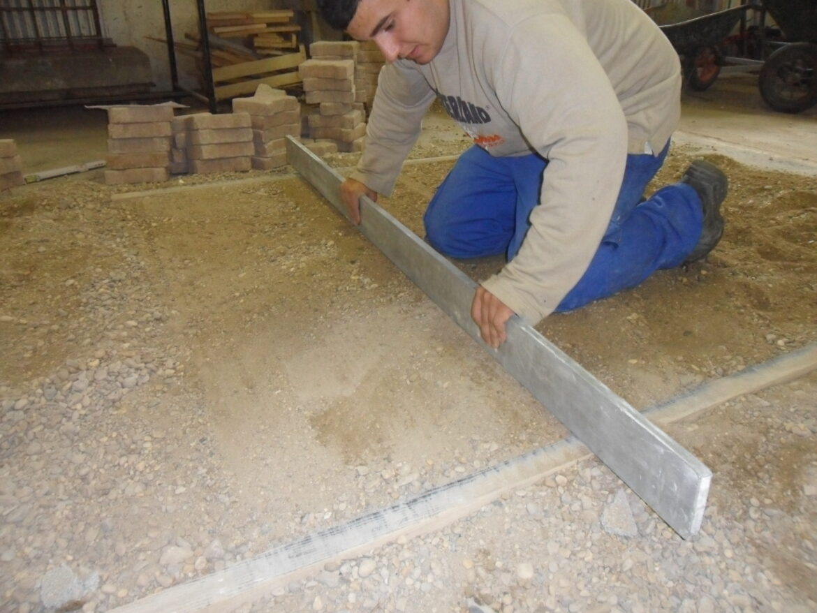 Quelle surface avec 25 kg de sable ?