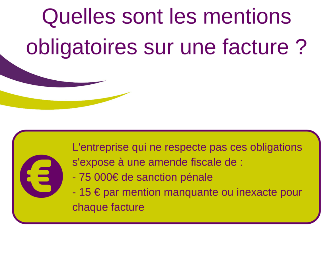 Quelles sont les mentions obligatoires ?