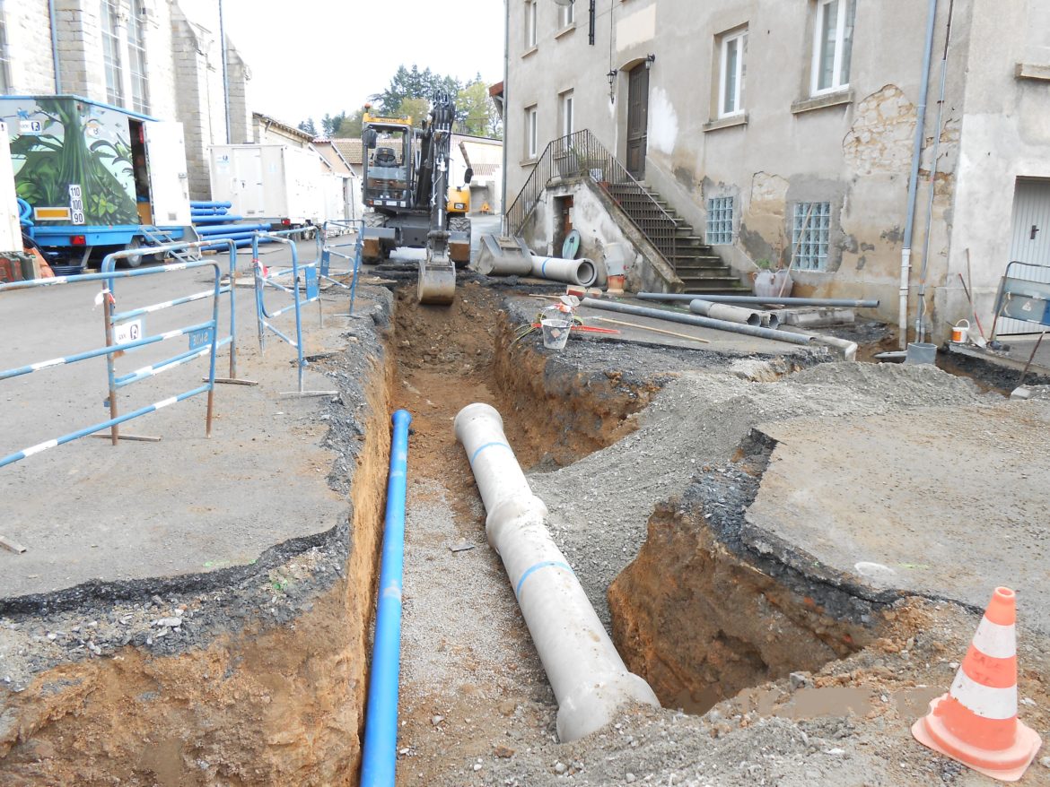 Qui réalisé les travaux d'assainissement ?