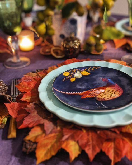 Plat de dinde de table de Thanksgiving