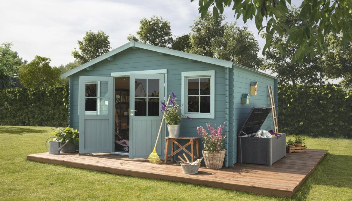 Comment aménager autour d'un abri de jardin ?