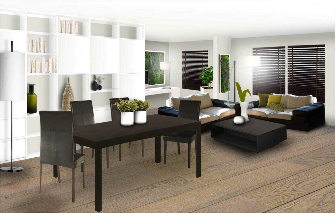 Comment aménager un salon rectangulaire de 30m2 ?