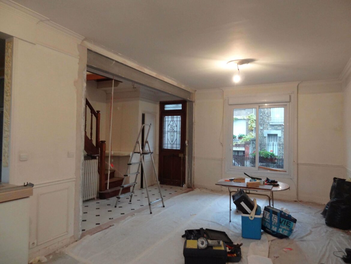 Comment casser un mur dans une maison ?