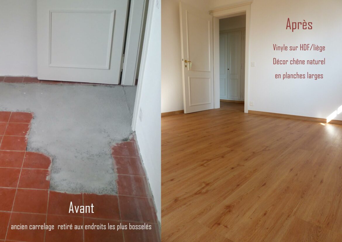 Comment couvrir un vieux carrelage ?