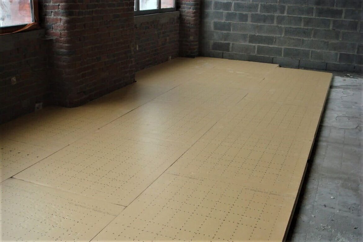 Comment égaliser un plancher de béton ?