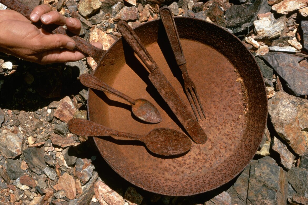 Comment enlever de la rouille sur de l'ardoise ?