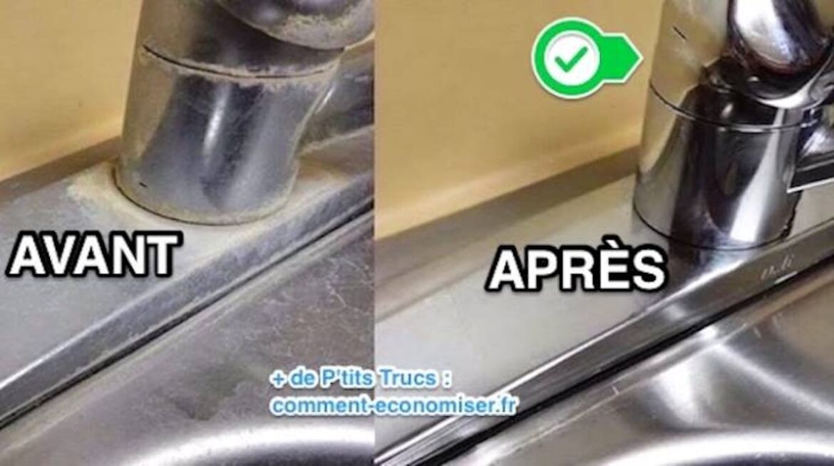 Comment enlever des traces de calcaire sur de l'inox ?