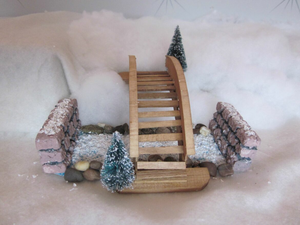 Comment fabriquer une patinoire miniature ?