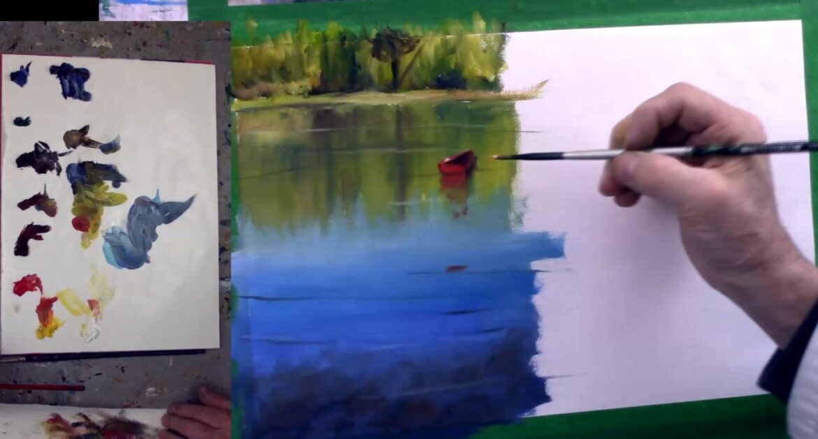 Comment faire de la peinture avec de l'herbe ?