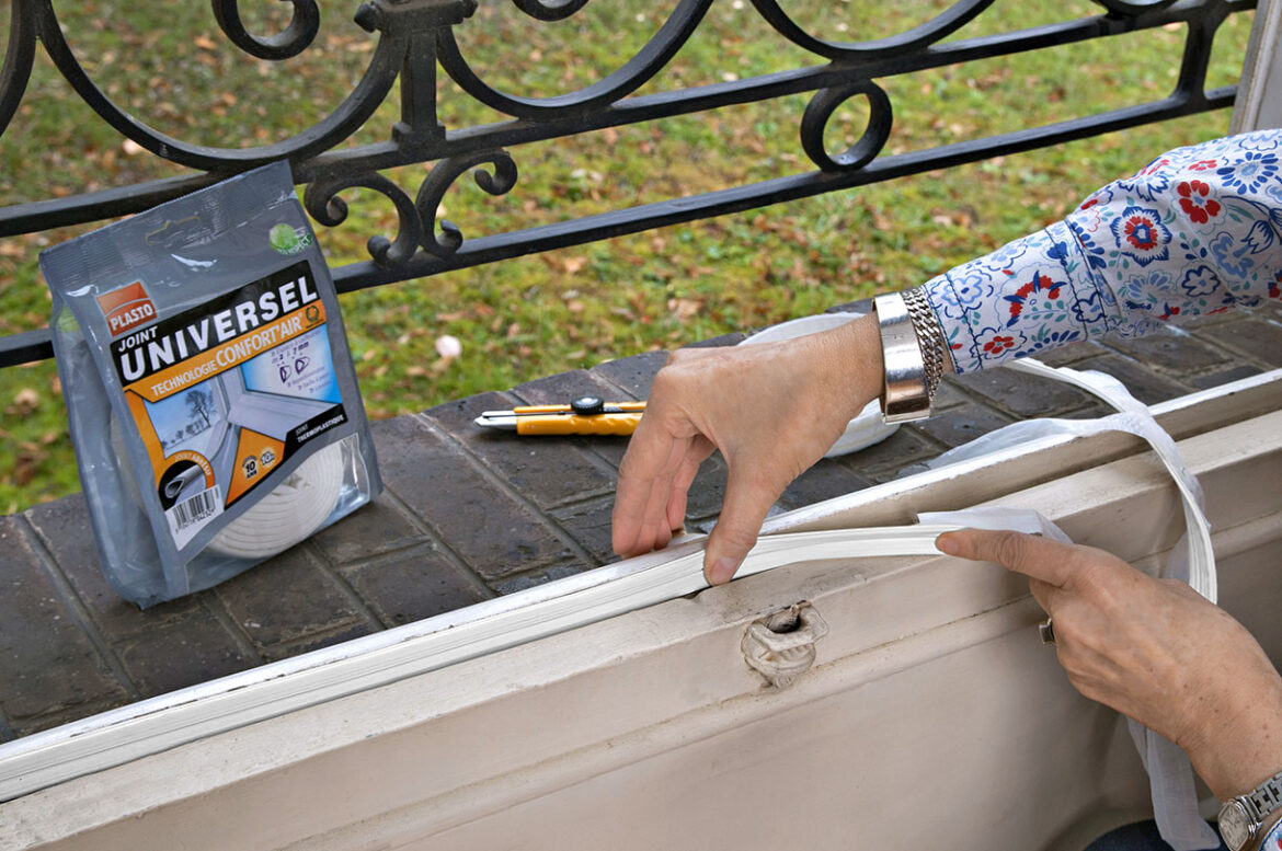 Comment faire un joint autour d'une fenêtre ?