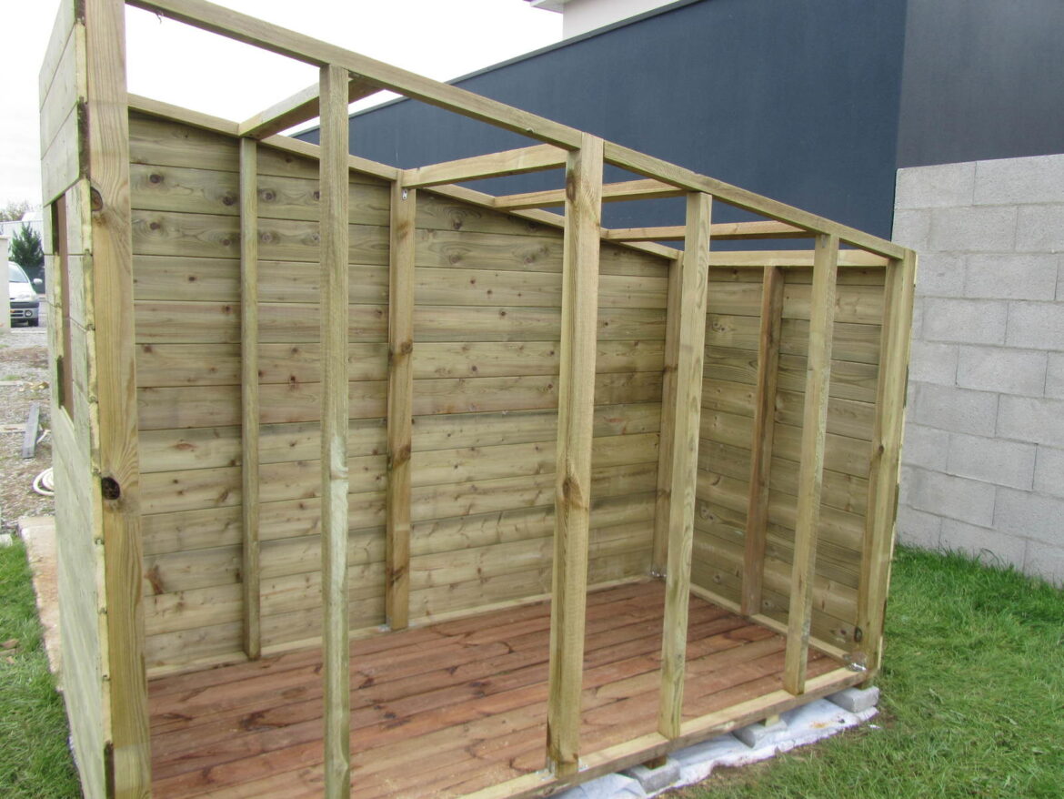 Comment faire un mur de cabane ?