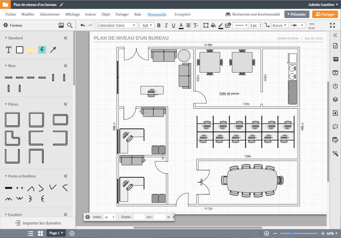 Comment faire un plan à échelle ?