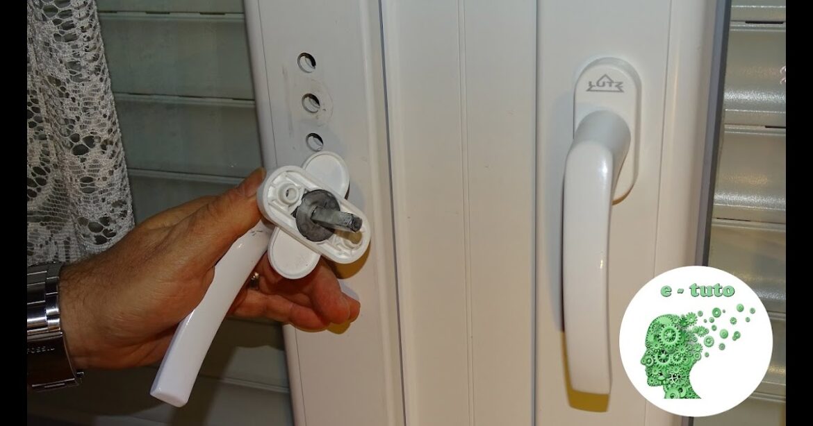 Comment ouvrir une fenêtre dont la poignée tourne dans le vide ?