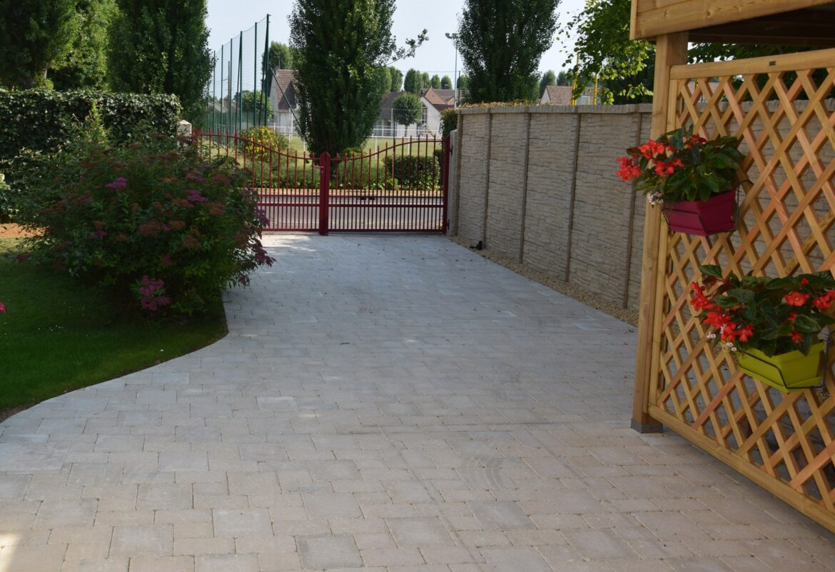 Comment paver une entrée de garage ?