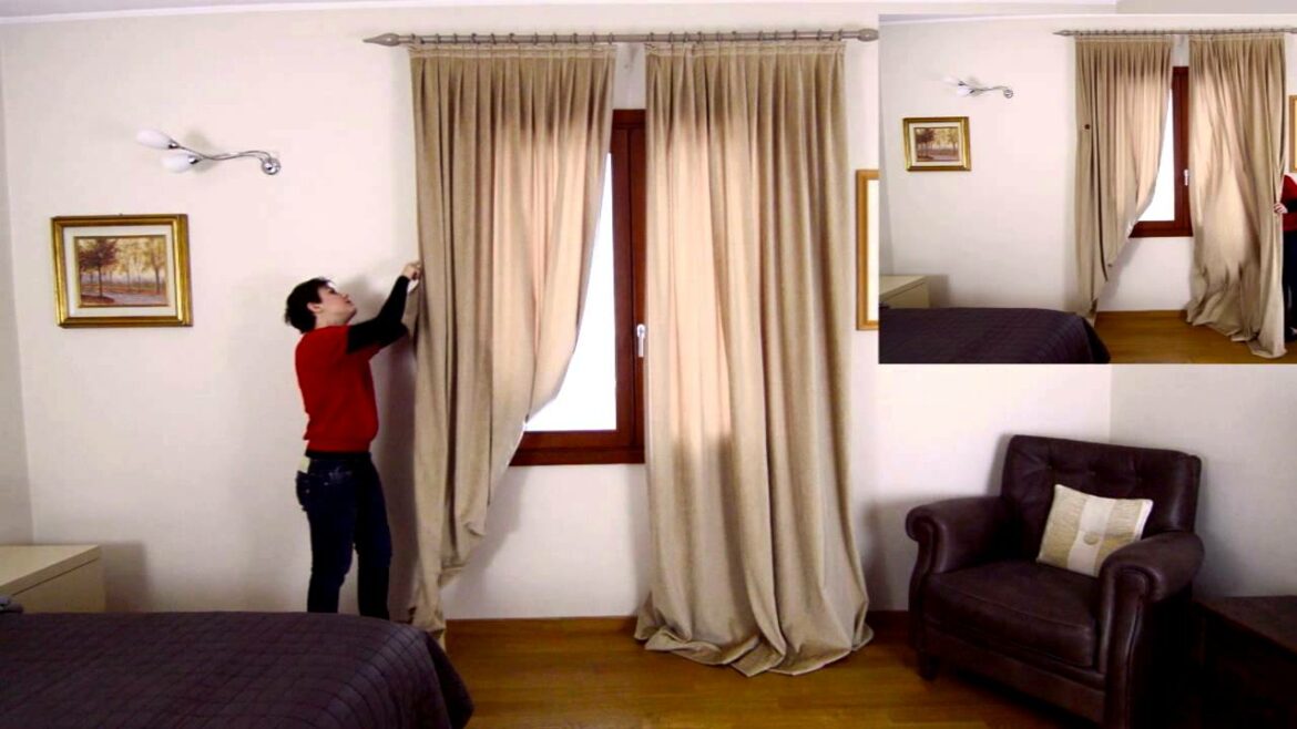 Comment poser des voilages de façon originale ?