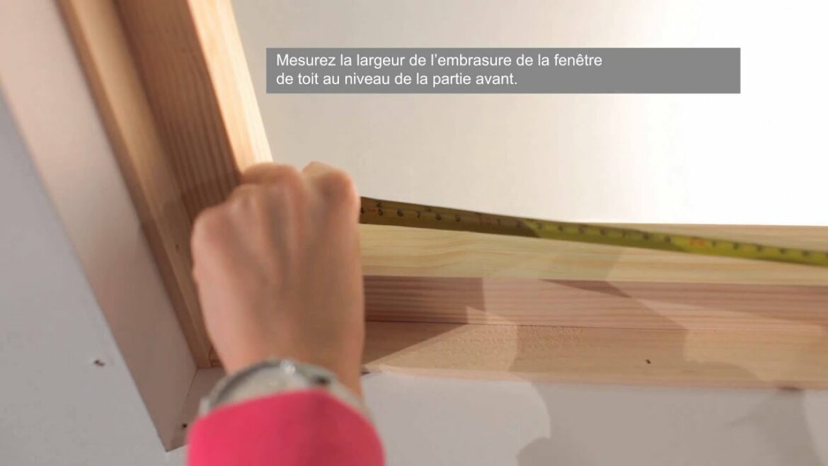 Comment prendre les mesures pour changer une fenêtre de toit ?