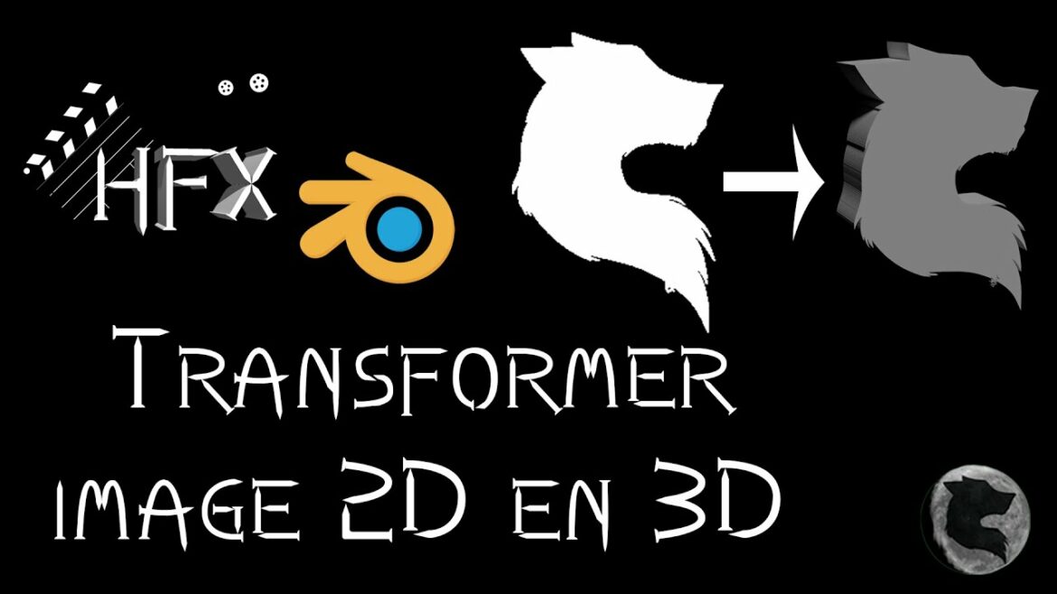 Comment transformer une image 2D en 3D ?