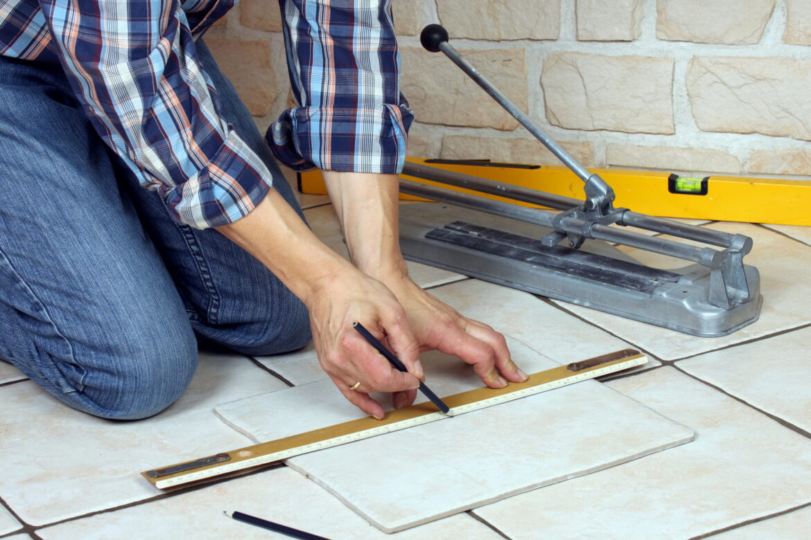 Où mettre les coupes de carrelage ?