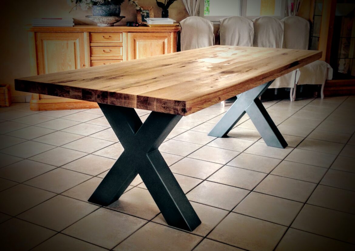 Quel acier pour pied de table ?