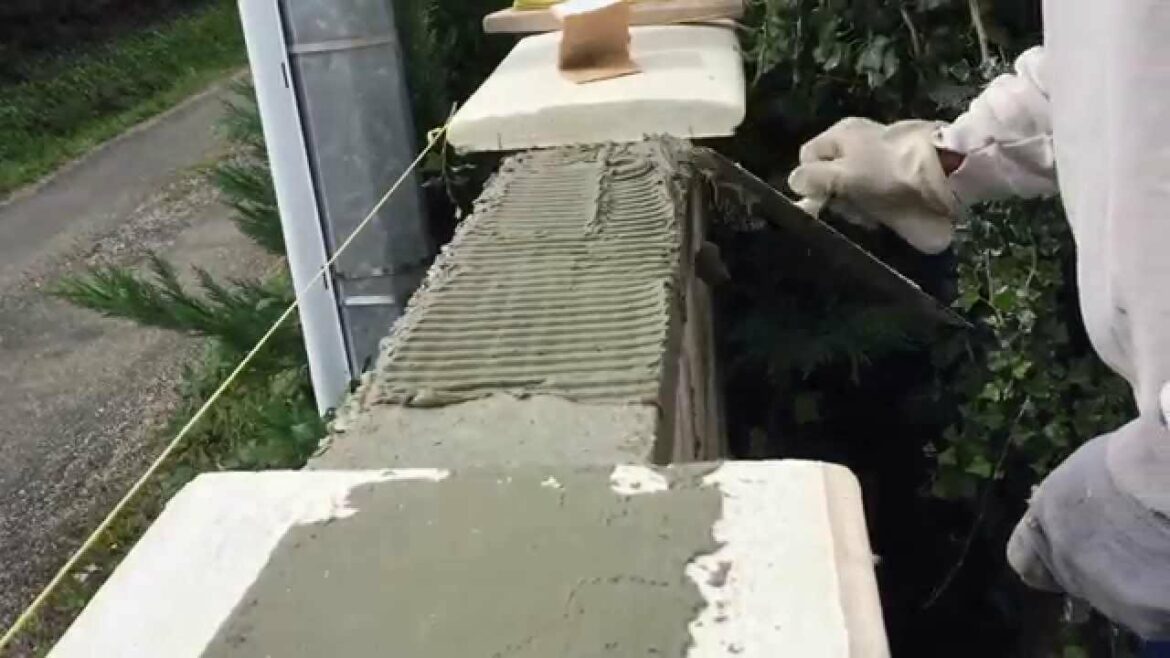 Quelle colle utiliser pour des dessus de muret ?