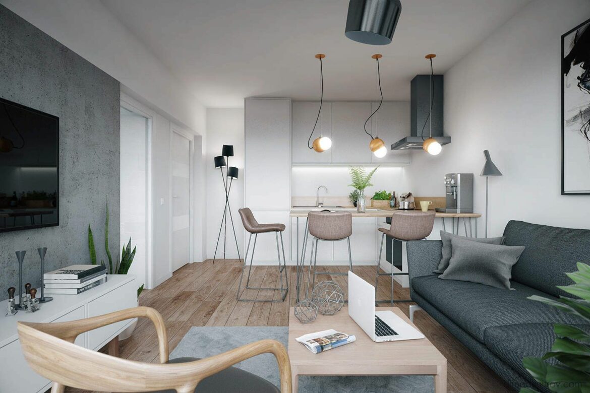 Comment aménager un appartement de 50m2 ?
