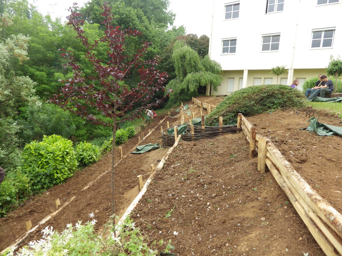 Comment amenager un terrain très pentu ?