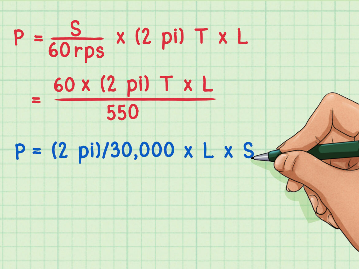 Comment calculer la puissance d'une visseuse ?
