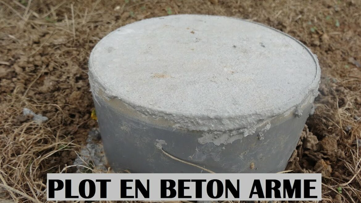 Comment calculer un plot béton ?