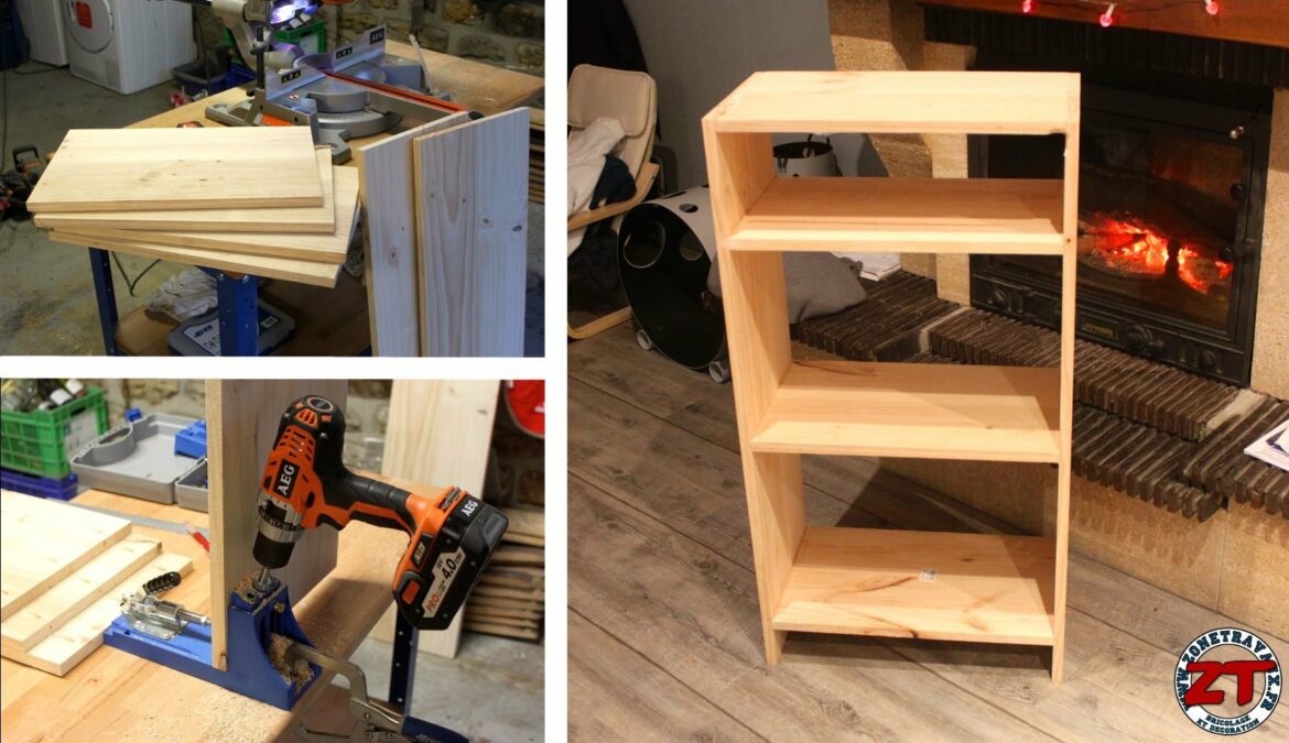 Comment construire une étagère sur mesure ?