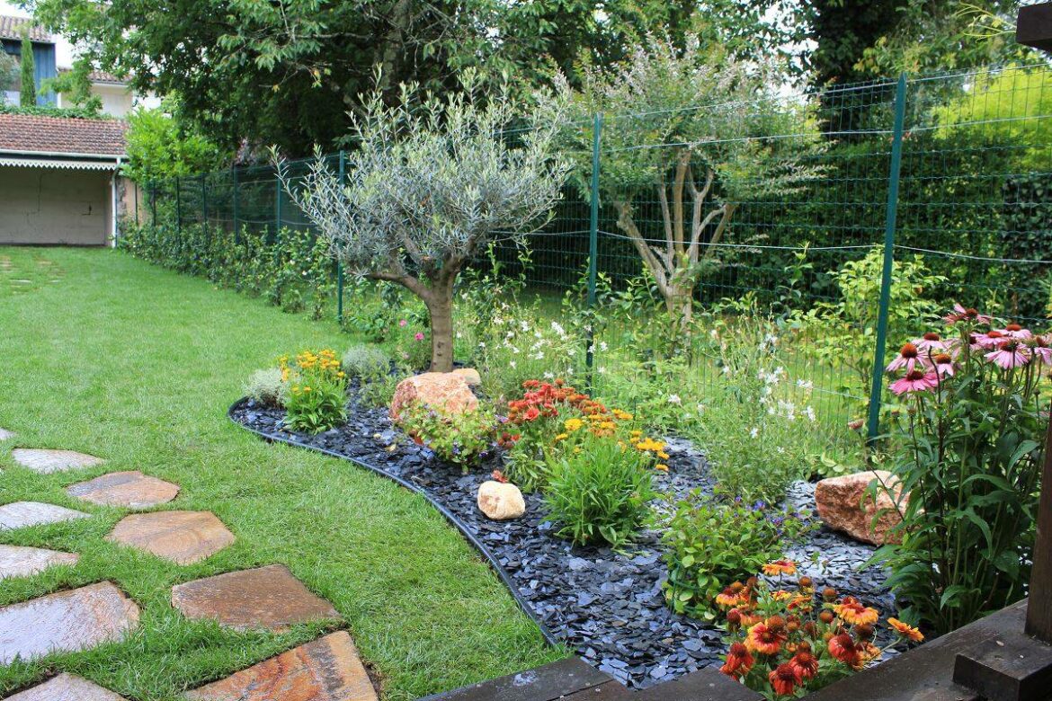 Comment disposer des pierres dans un massif ?