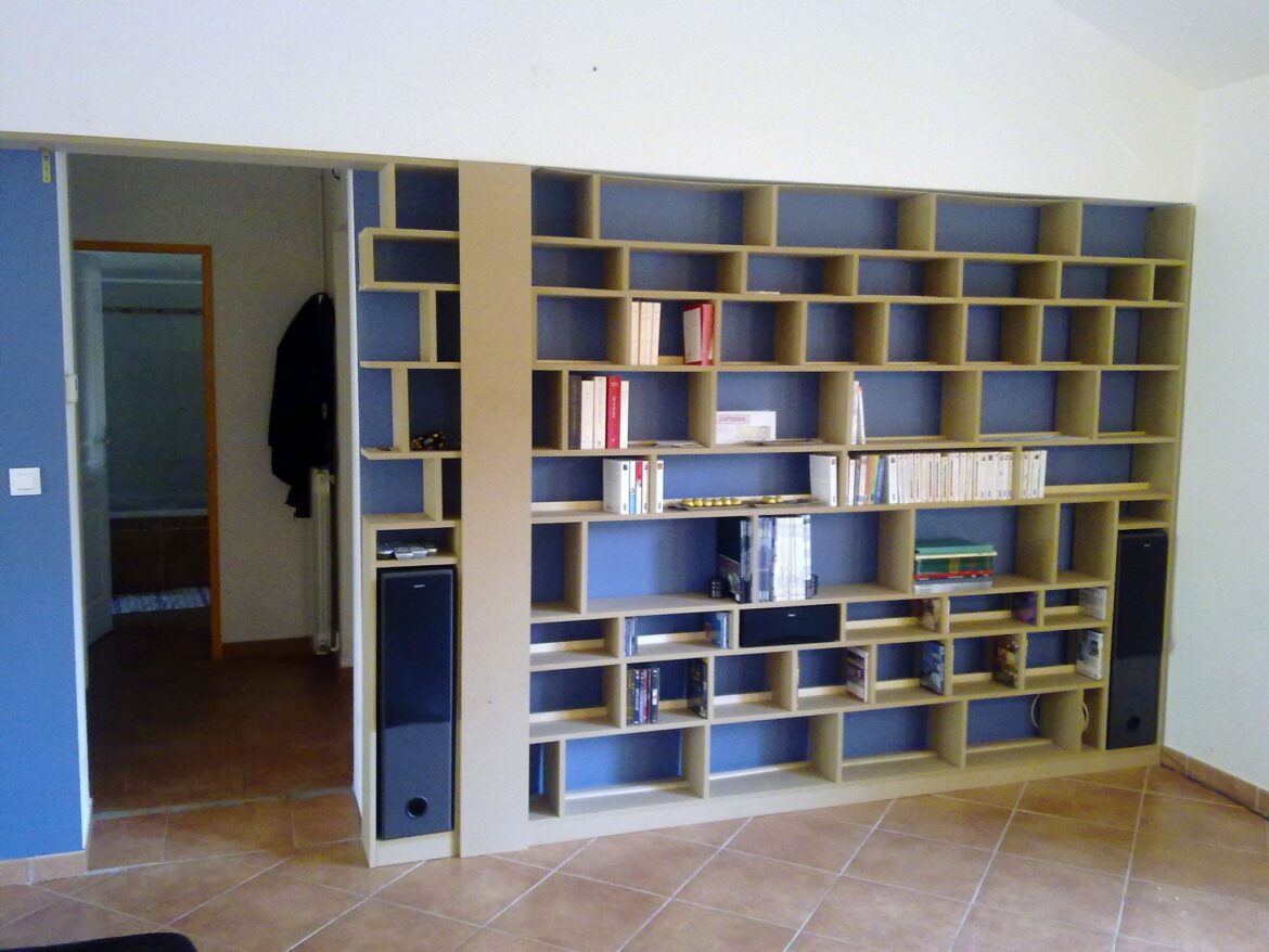 Comment fabriquer sa bibliothèque sur mesure ?