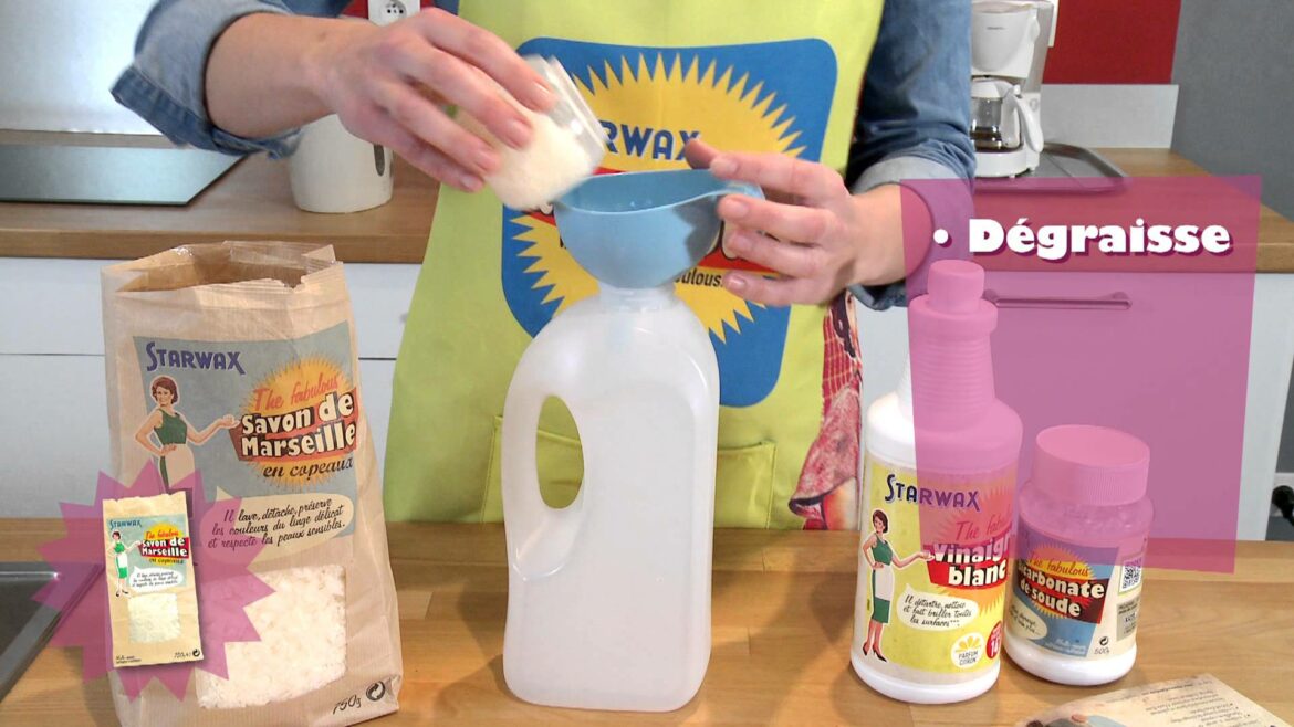 Comment fabriquer sa lessive pour le linge ?