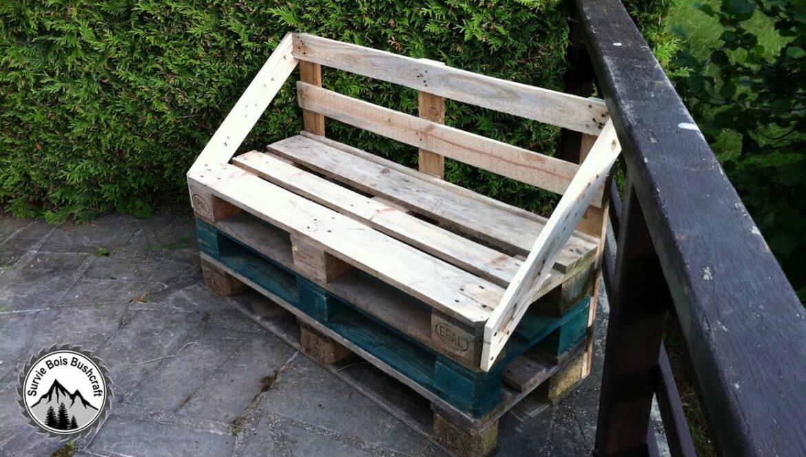 Comment fabriquer un banc palette ?