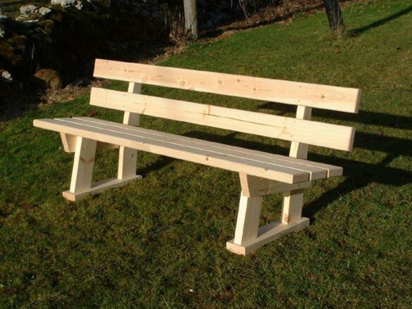 Plan Pour Fabriquer Un Banc De Jardin En Bois Comment faire un banc bois ? - Housekeeping Magazine : Idées Décoration