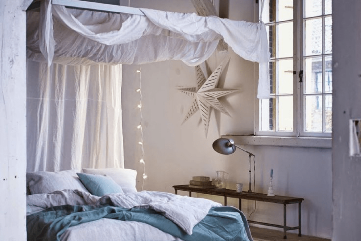 Comment faire un ciel de lit ?
