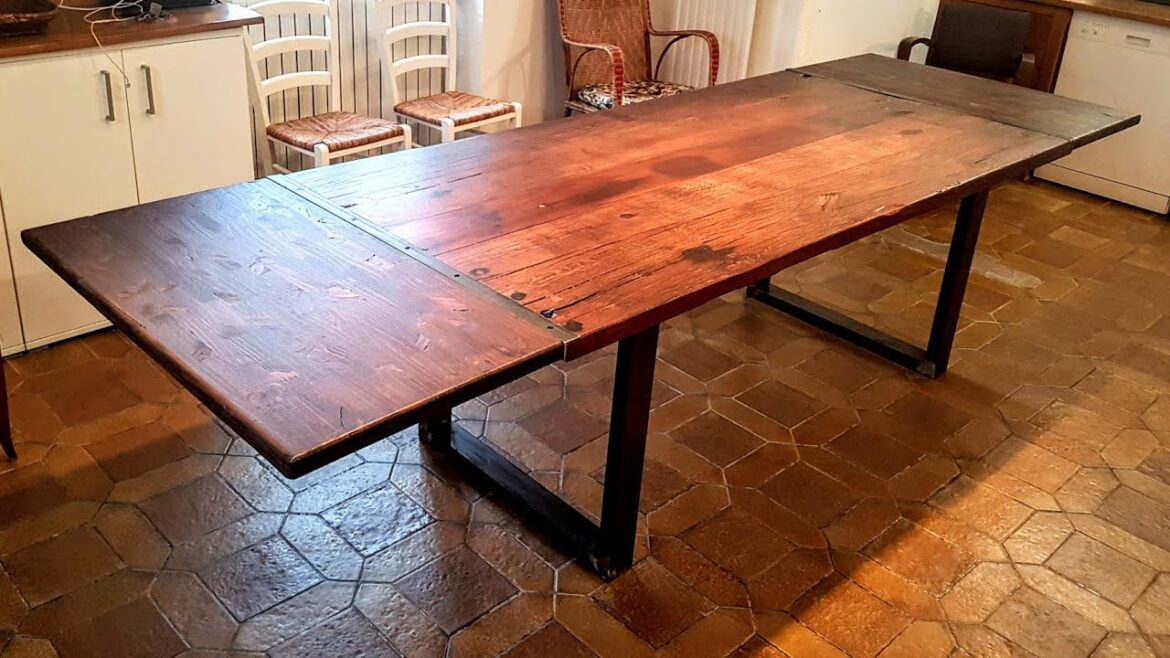 Comment faire un table à manger ?